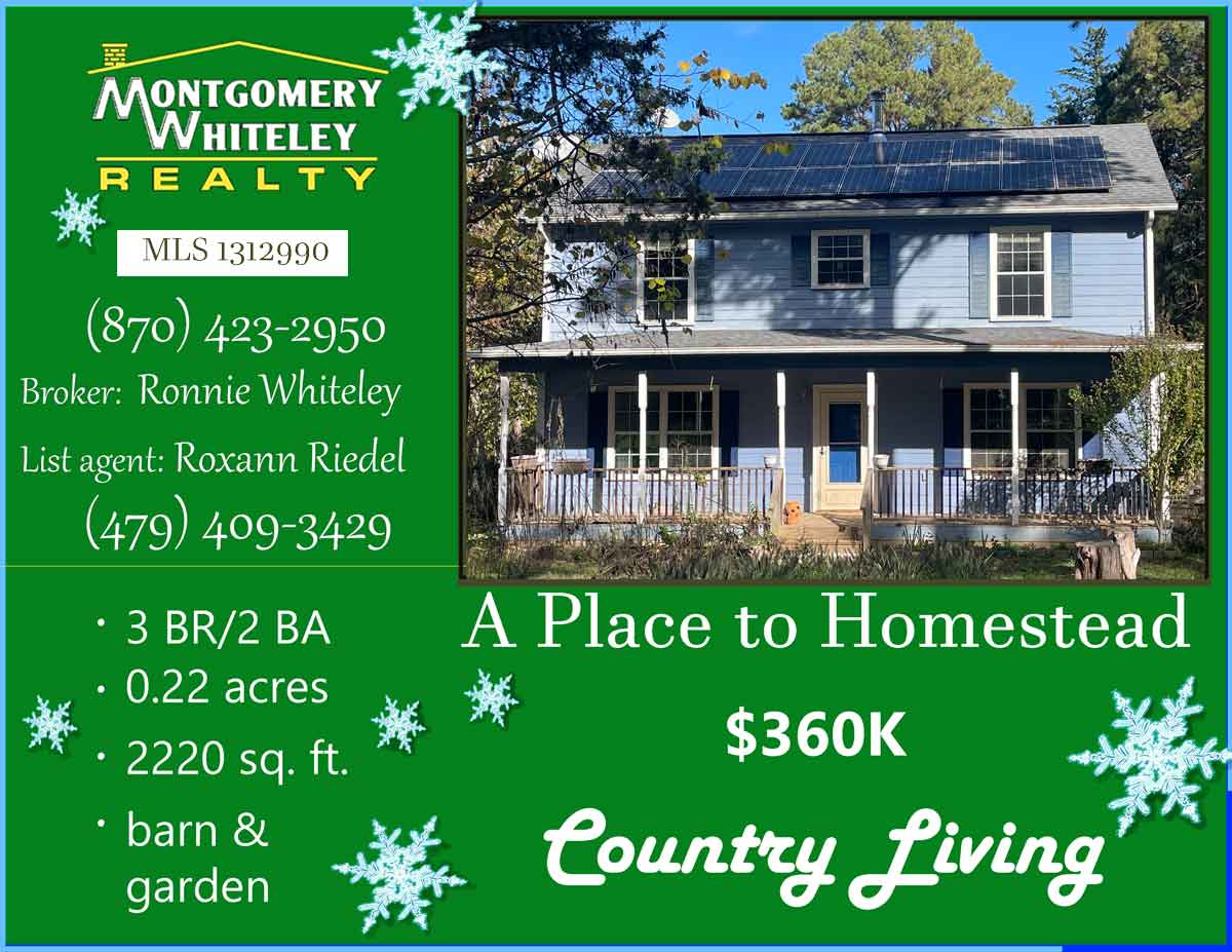 Mini-Farm North of Eureka Springs, AR | $360,000