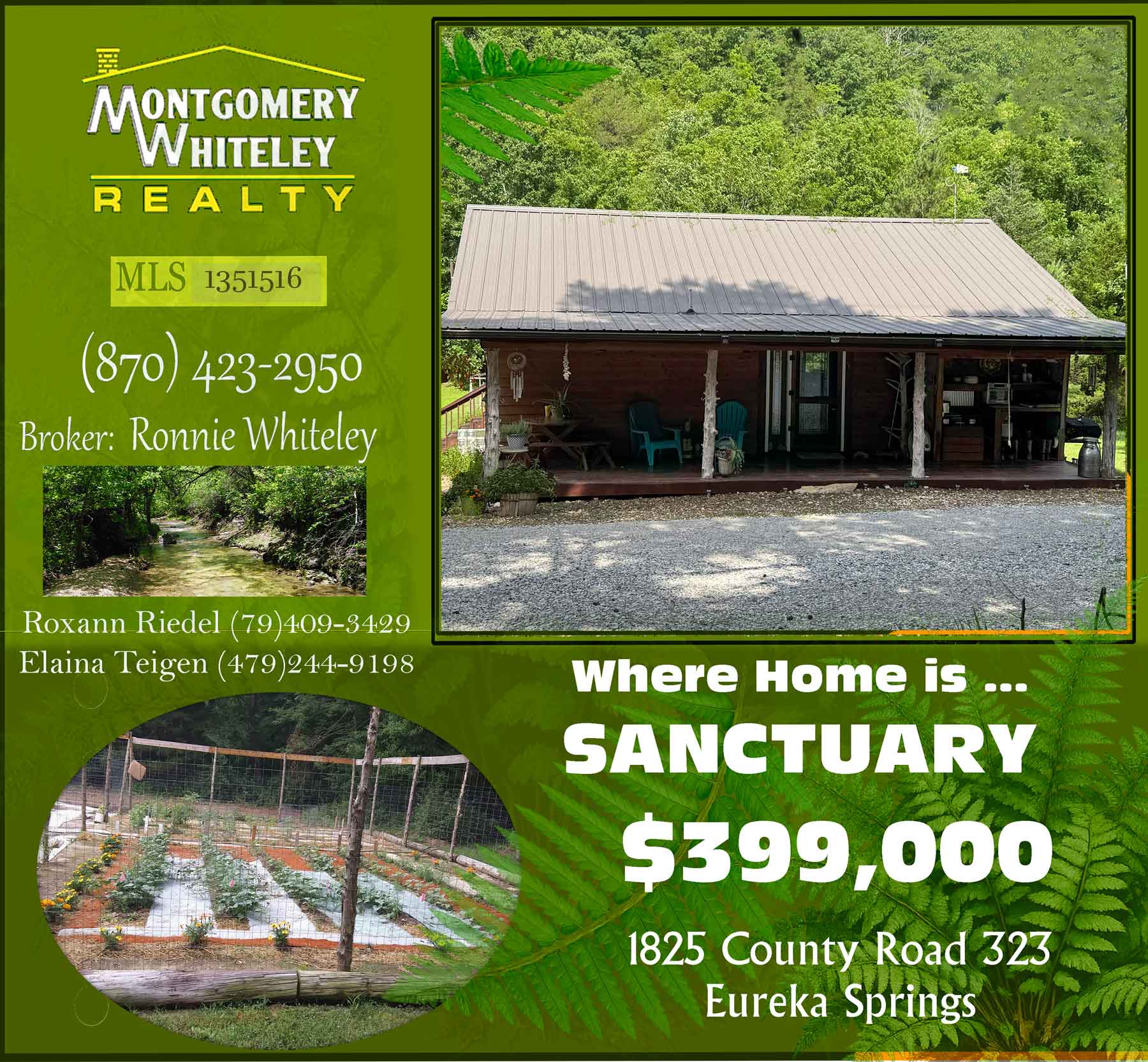 For Nature-Lovers, Homesteaders or Nightly Rental Potential